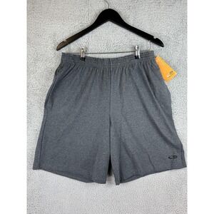 Champion Short Mens Large Active Performance Drawstring Athletic Pockets New